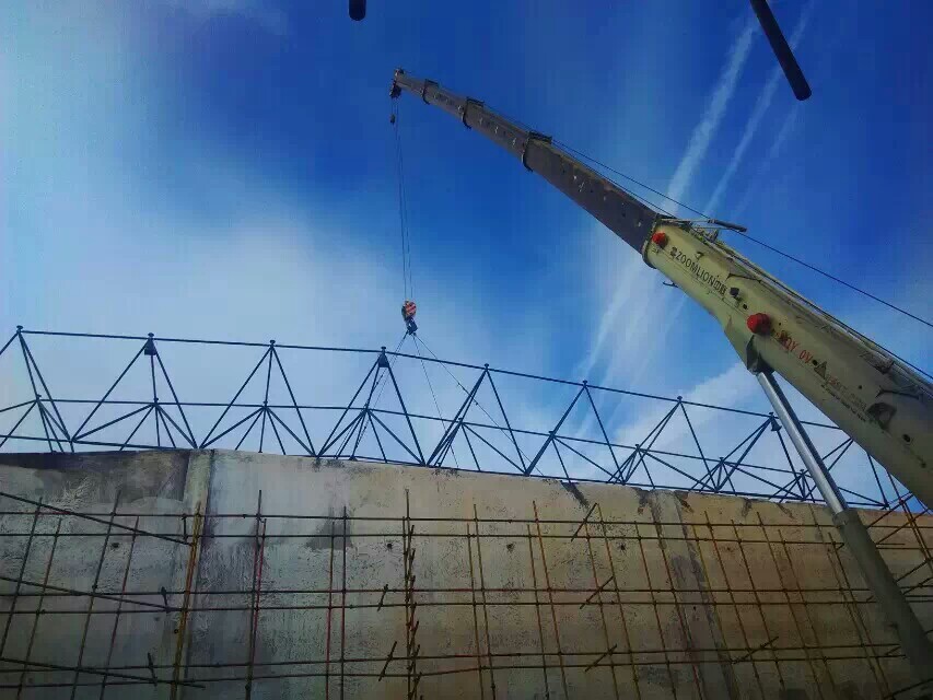 河津食堂网架结构工程